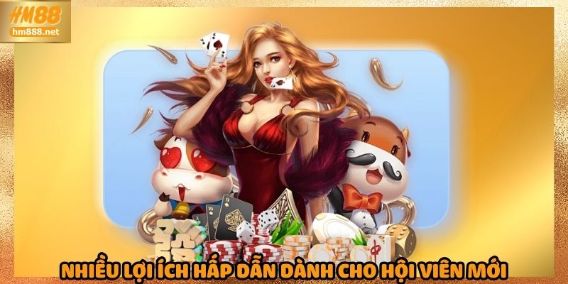 Nhiều lợi ích hấp dẫn dành cho hội viên mới